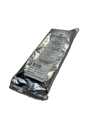 Metallic foil-wrapped dose of formic pro