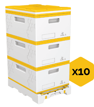 10 Kit Bundle - Three Storey Beehive